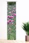 Preview: Flächenvorhang Mohnzauber in violett t, Schiebevorhang, Schiebegardine, modern, 60 cm breit, 2,65 m hoc